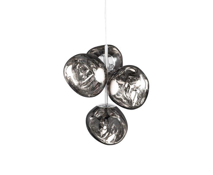 Melt Chandelier mini kronleuchter LED 63,4 cm, Silver Tom Dixon