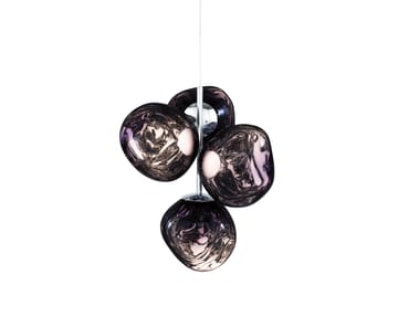 Melt Chandelier mini kronleuchter LED 63,4 cm - Smoke - Tom Dixon