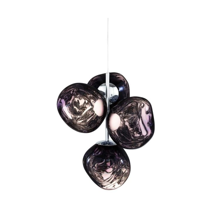 Melt Chandelier small LED 103 cm - Smoke - Tom Dixon