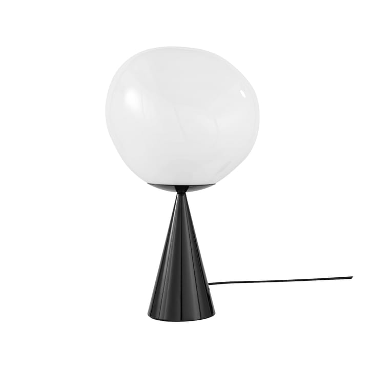 Melt Cone fat bordslampa LED 46,5 cm - Opal-black - Tom Dixon