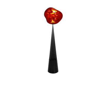 Melt Cone fat floor lamp LED 174,5 cm - Copper - Tom Dixon