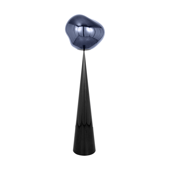 Melt Cone fat floor lamp LED 174,5 cm - Smoke - Tom Dixon