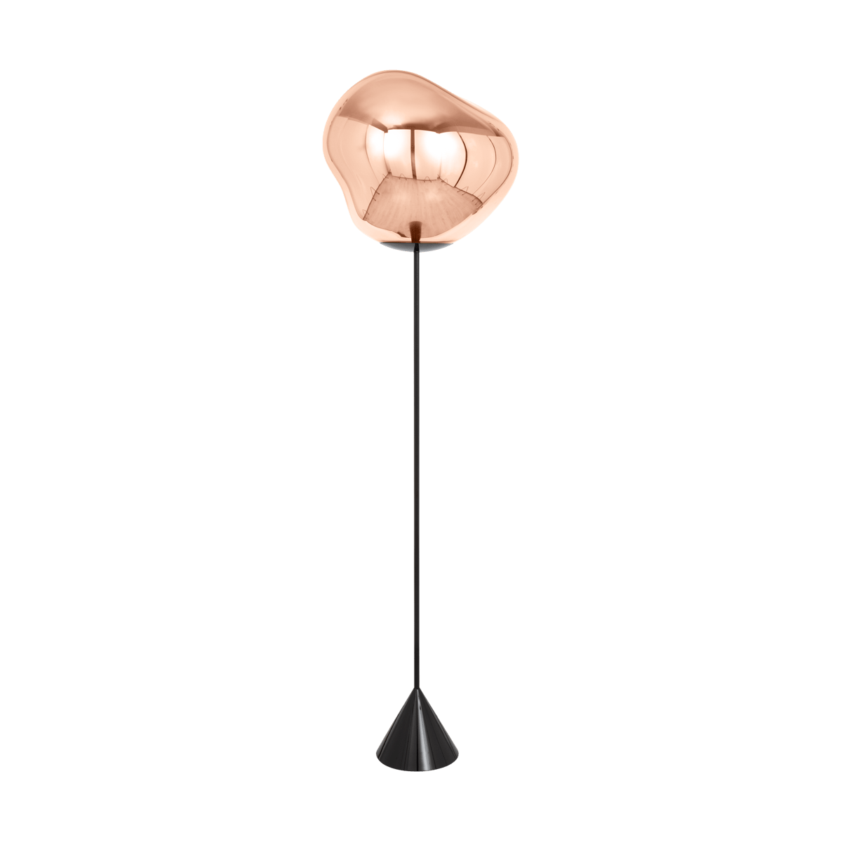 Tom Dixon Melt Cone slim floor lamp LED 180 cm Copper