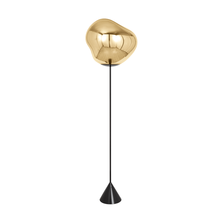 Melt Cone slim floor lamp LED 180 cm - Gold - Tom Dixon