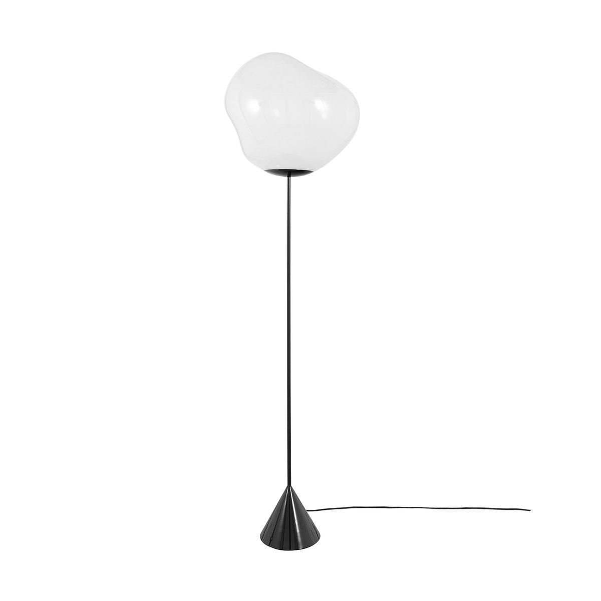 Tom Dixon Melt Cone slim floor lamp LED 180 cm Opal