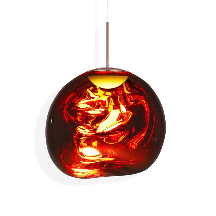 Melt pendant lamp LED, Copper Tom Dixon