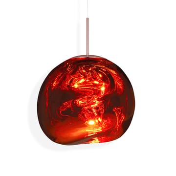 Melt pendant lamp LED - Copper - Tom Dixon