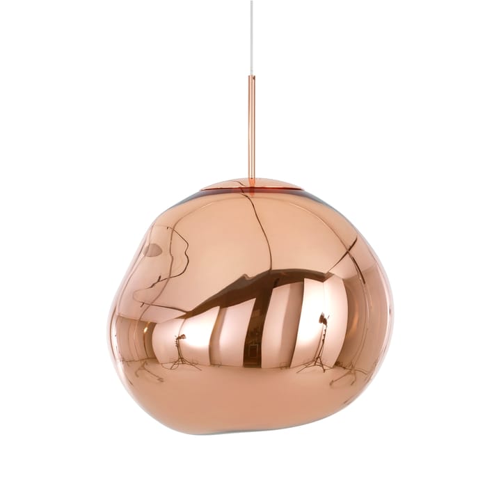 Melt pendant lamp LED, Copper Tom Dixon