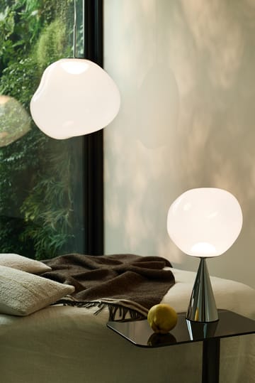 Melt pendant lamp LED - Opal-silver - Tom Dixon