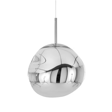 Melt pendant lamp mini LED - Chrome - Tom Dixon