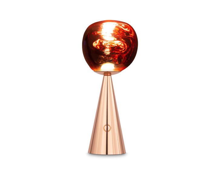 Melt Portable bordslampa, Copper Tom Dixon