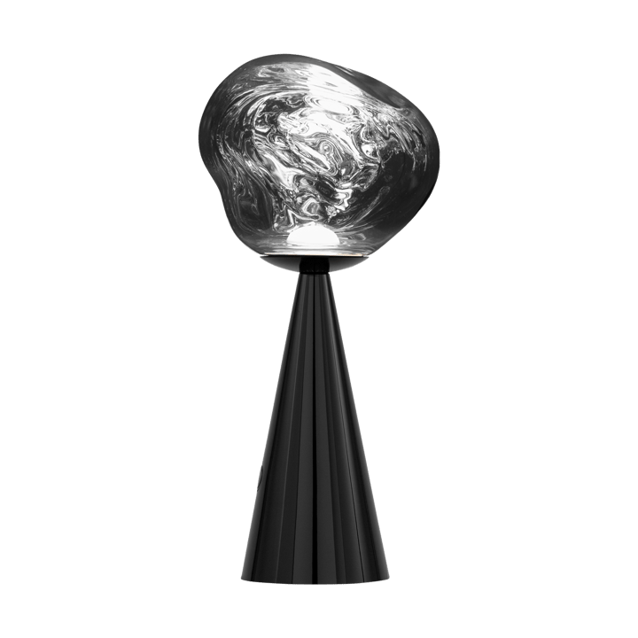 Melt Portable LED bordslampa 28,5 cm, Svart Tom Dixon