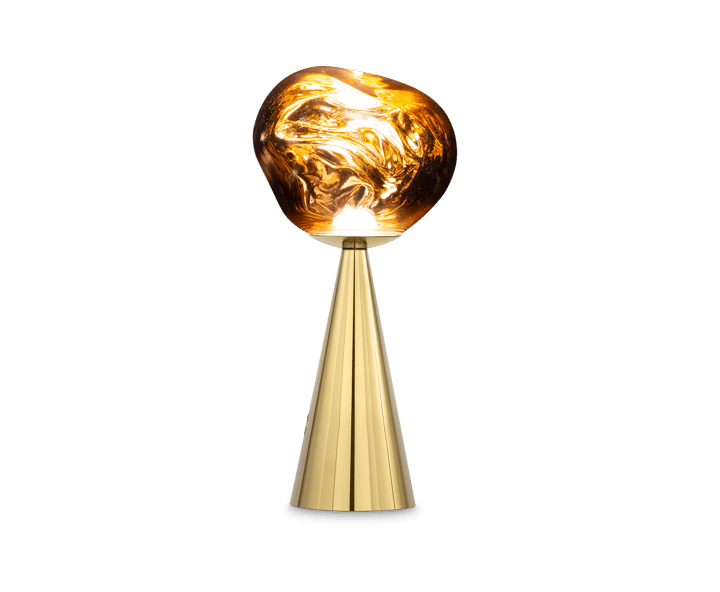 Melt Portable table lamp, Gold Tom Dixon