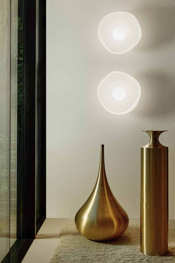 Melt Surface LED wall lamp, Opal-gold Tom Dixon