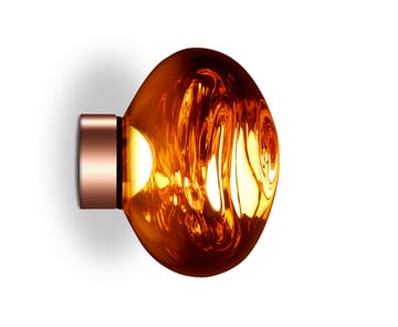 Melt Surface mini vägglampa LED 30 cm - Copper - Tom Dixon