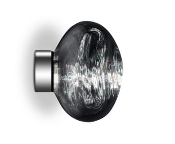 Melt Surface mini vägglampa LED 30 cm - Silver - Tom Dixon