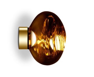 Melt Surface mini wall lamp LED 30 cm - Gold - Tom Dixon