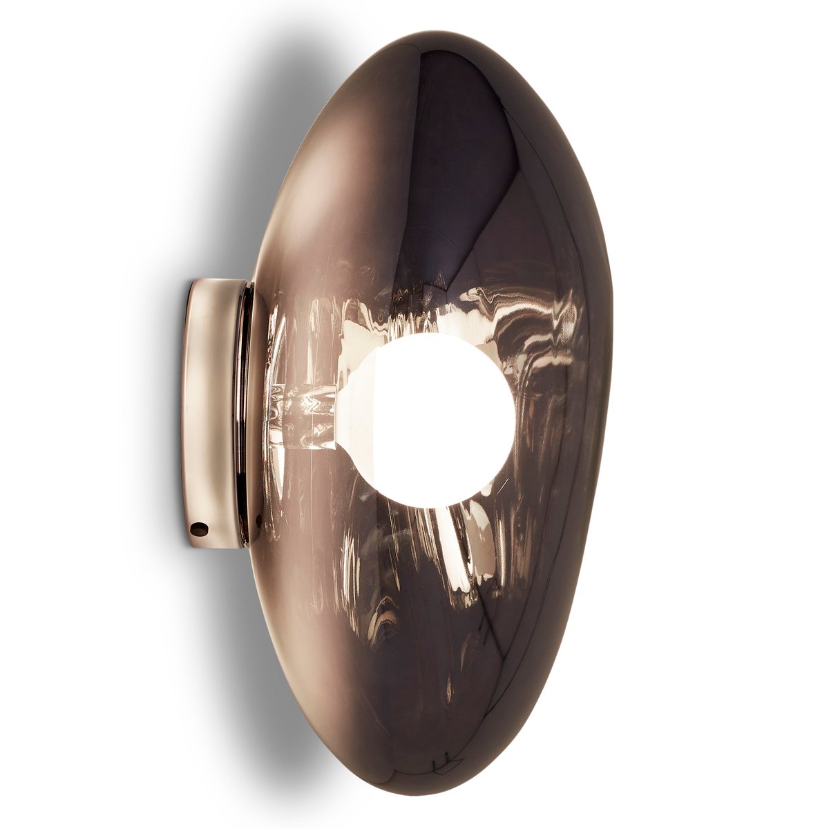 Tom Dixon Melt Surface Wand- und Pendelleuchte LED Smoke