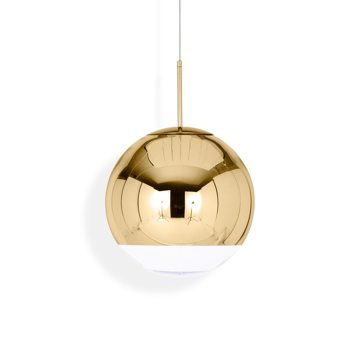 Tom Dixon Mirror Ball Pendelleuchte LED Ø40cm Gold