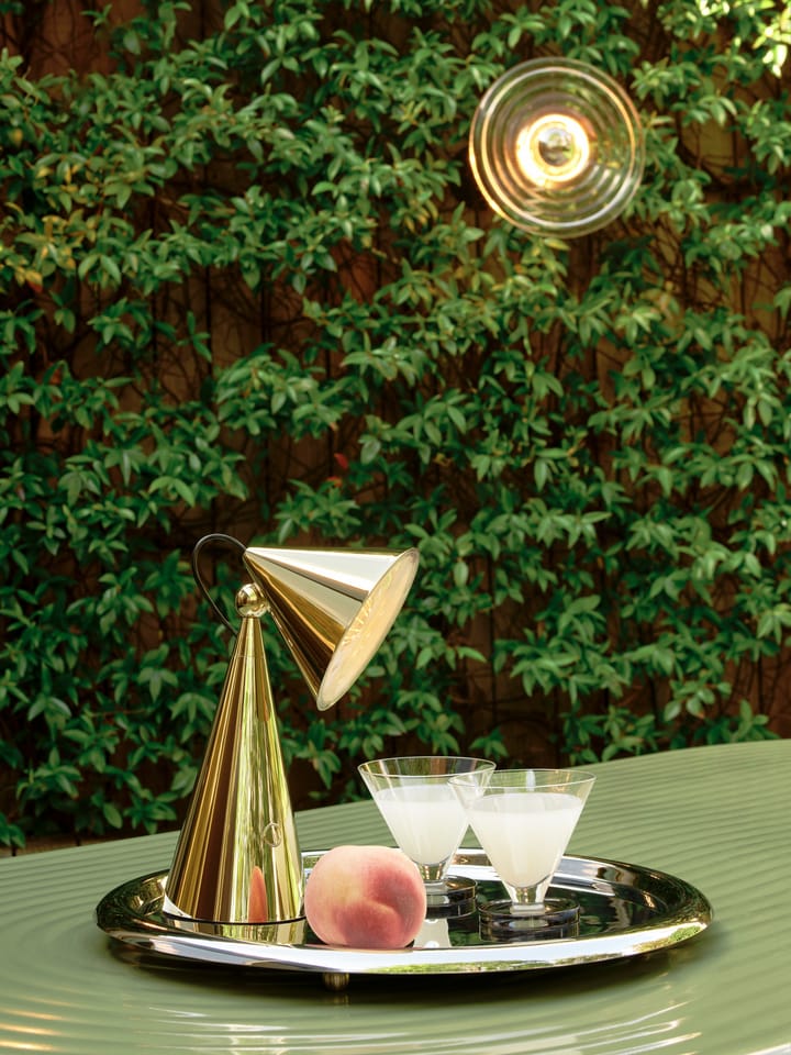 Pose Portable LED bordslampa, Gold Tom Dixon