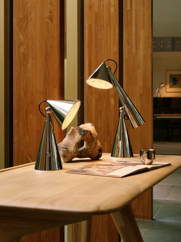 Pose Portable LED bordslampa - Silver - Tom Dixon