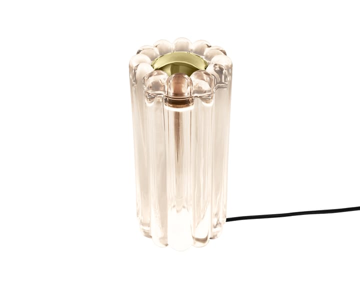 Press bordslampa LED 23,5 cm, Clear Tom Dixon