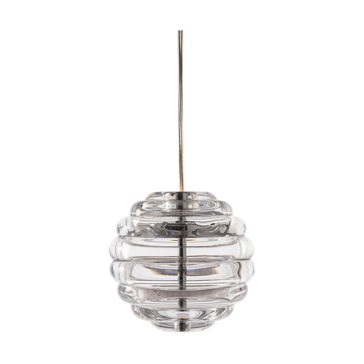 Tom Dixon Press Sphere mini pendant LED Ø14,5 cm Clear