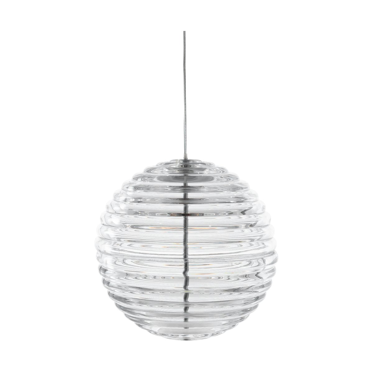 Tom Dixon Press Sphere pendant LED Ø30 cm Clear