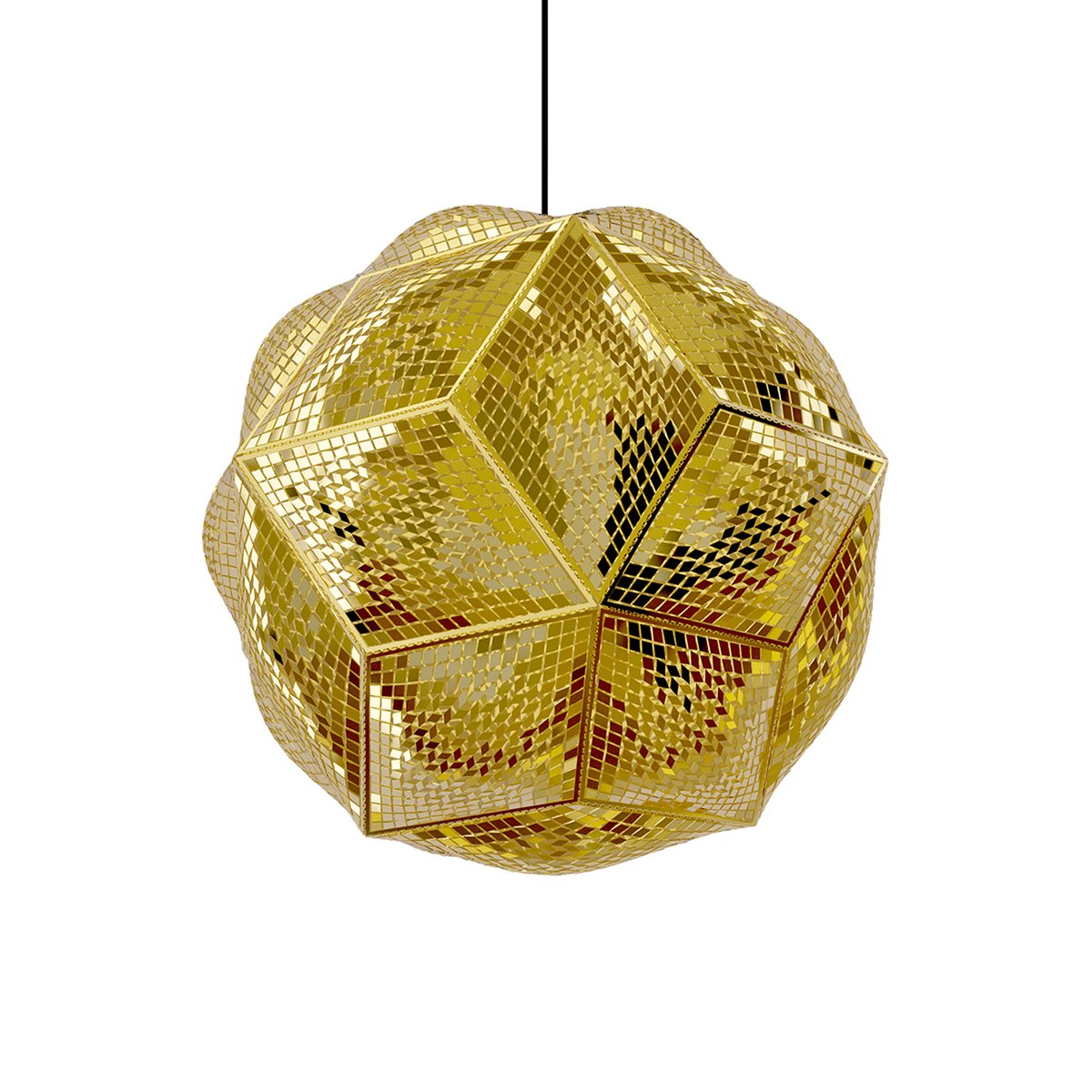 Tom Dixon Puff Pendant ceiling lamp Ø45 cm Brass