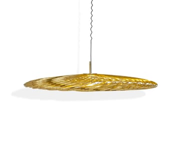 Spring pendant LED brass - Large - Tom Dixon