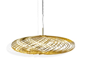 Spring pendant LED brass - Medium - Tom Dixon