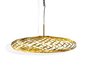 Spring pendelleuchte LED brass - Small - Tom Dixon