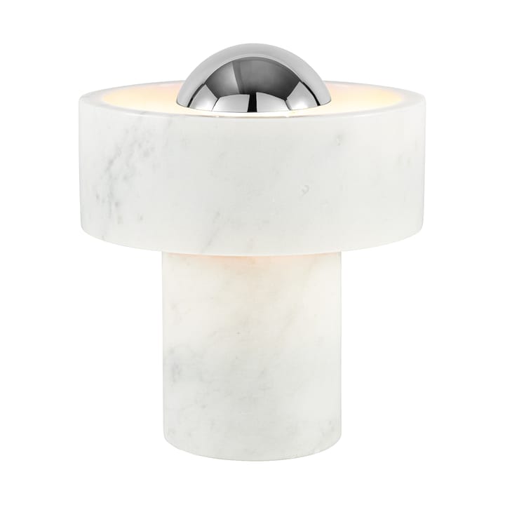 Stone Portable LED bordslampa 28 cm, Marble-silver Tom Dixon