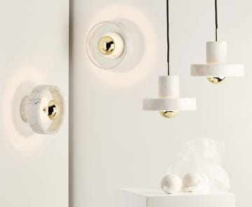 Stone Wall lamp - White marble - Tom Dixon