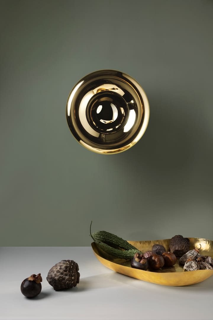 Void Surface wall lamp LED Ø30 cm, Brass Tom Dixon