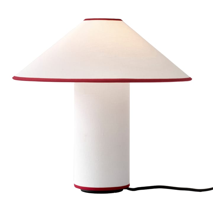 Colette ATD6 bordslampa, white & merlot &Tradition