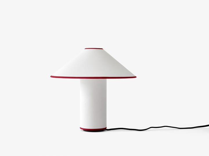 Colette ATD6 bordslampa, white & merlot &Tradition