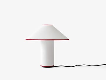 Colette ATD6 table lamp - white & merlot - &Tradition