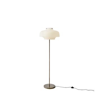 Copenhagen SC14 floor lamp - Opal, stand brass - &Tradition