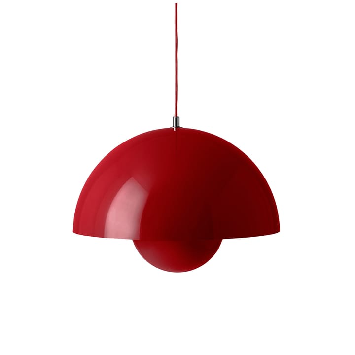 Flowerpot pendel VP7, Vermilion red &Tradition