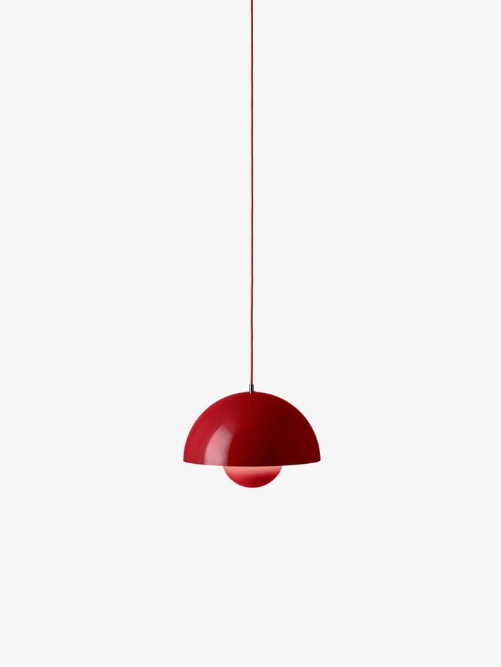 Flowerpot pendel VP7, Vermilion red &Tradition