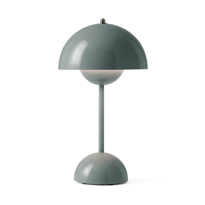 Flowerpot portable bordslampa VP9, Stone blue &Tradition