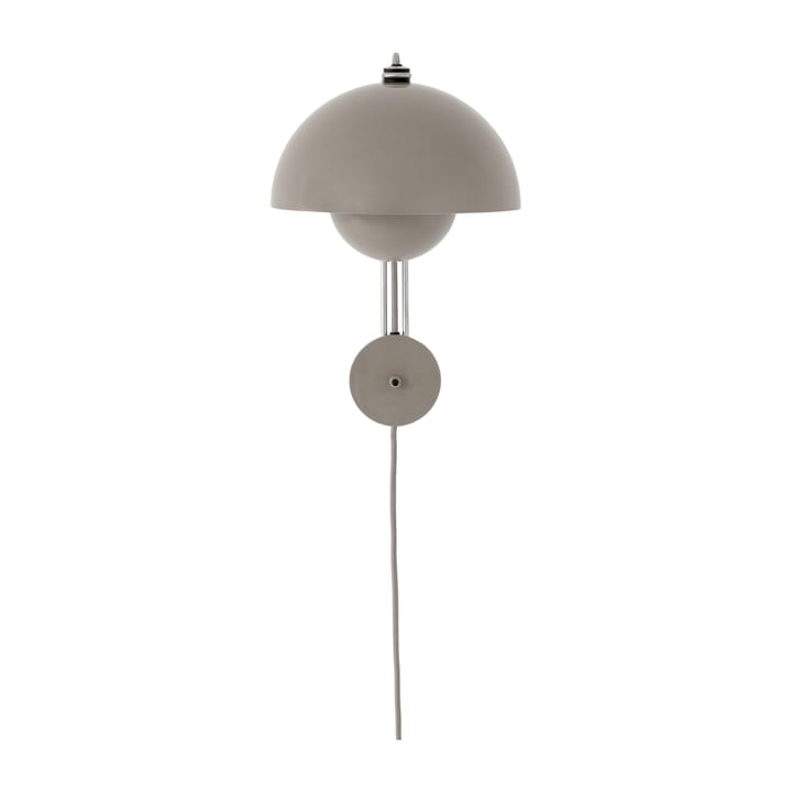 Flowerpot vägglampa VP8, Grey beige &Tradition