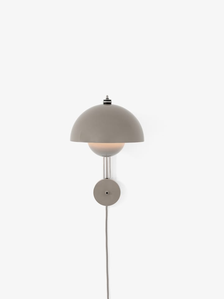 Flowerpot vägglampa VP8, Grey beige &Tradition