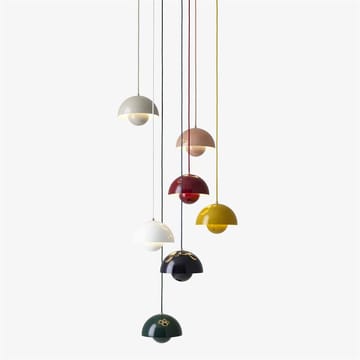 FlowerPot VP1 pendant - grey-beige - &Tradition