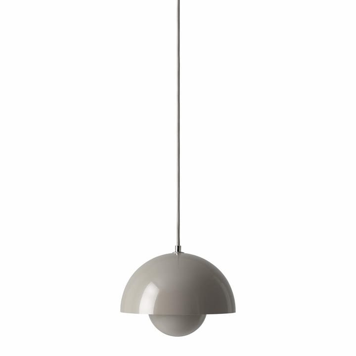 Flowerpot VP1 pendant lamp - grey-beige - &Tradition