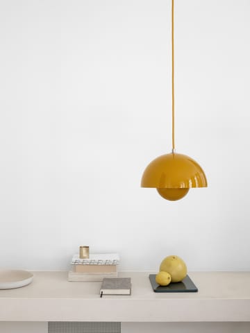 FlowerPot VP1 pendant - mustard yellow - &Tradition