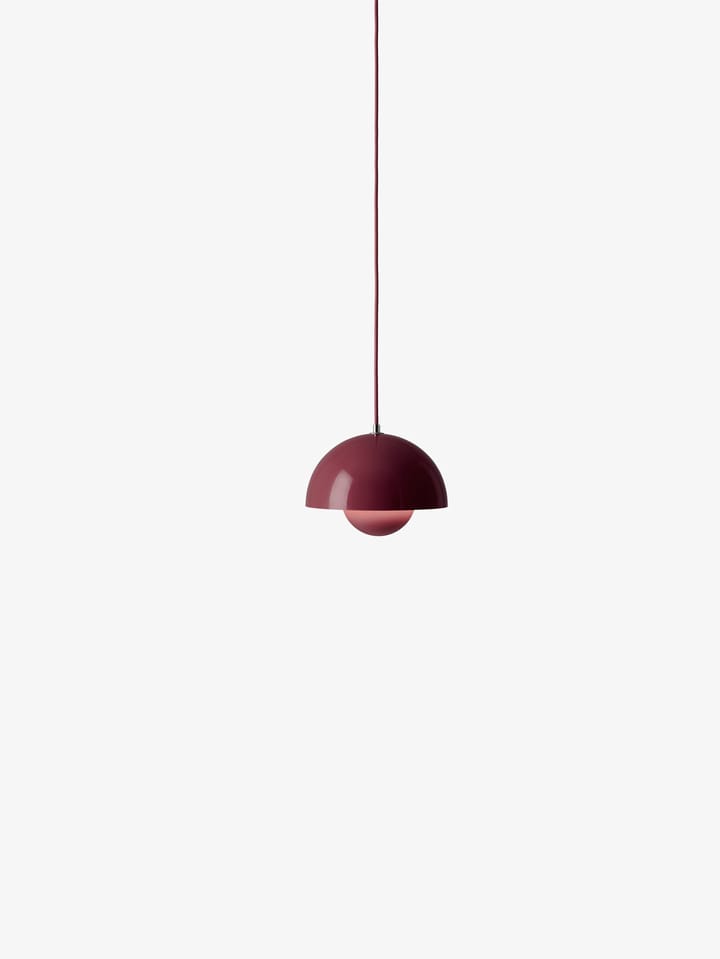 Flowerpot VP1 pendel, Dark plum &Tradition