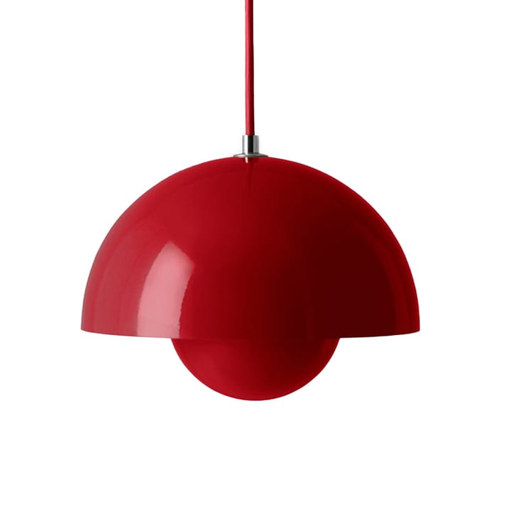 Flowerpot VP1 pendel, Vermilion red &Tradition