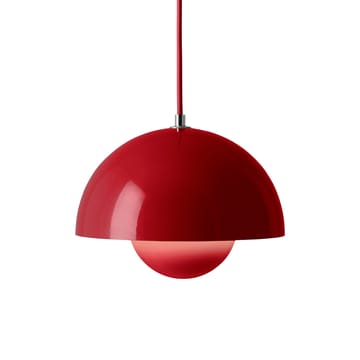 Flowerpot VP1 pendel - Vermilion red - &Tradition